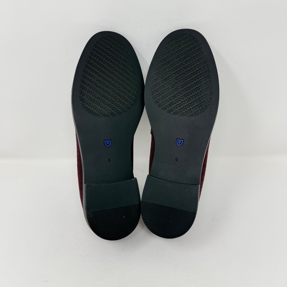 New Rothy's The ReVelvet Penny Loafer Revelvet Syrah Sz 9 - Picture 11 of 13